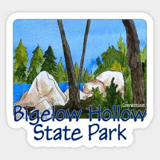 Bigelow Hollow State Park, Connecticut Sticker